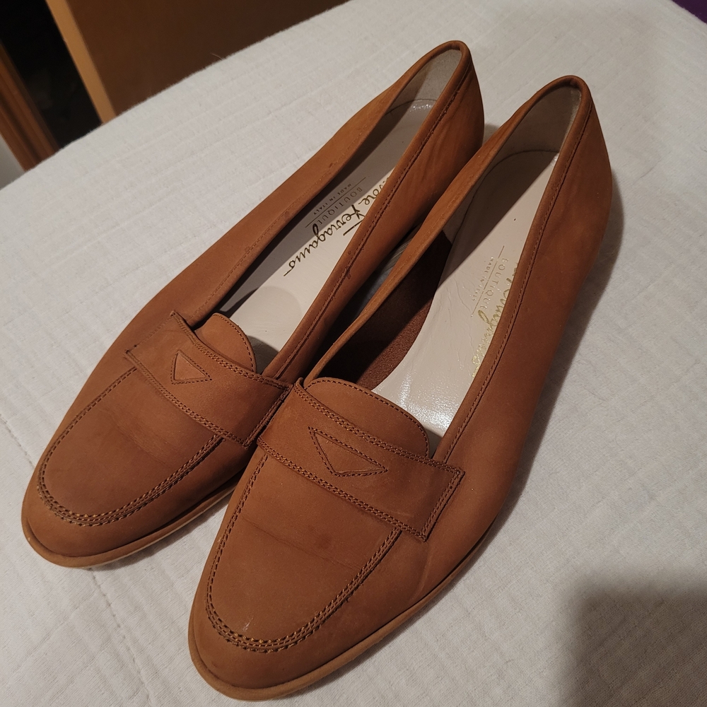 Salvatore Ferragamo Brown Loafers
